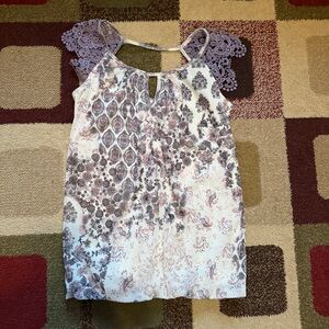 Maurice’s Small - Bubble blouse with lace